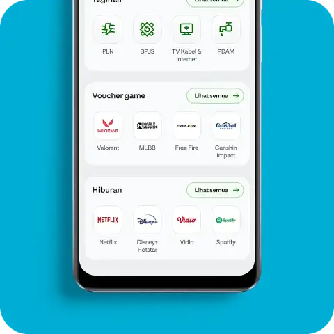 Bayar layanan digital